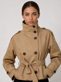 COLETTE | Trench Court à Ceinture