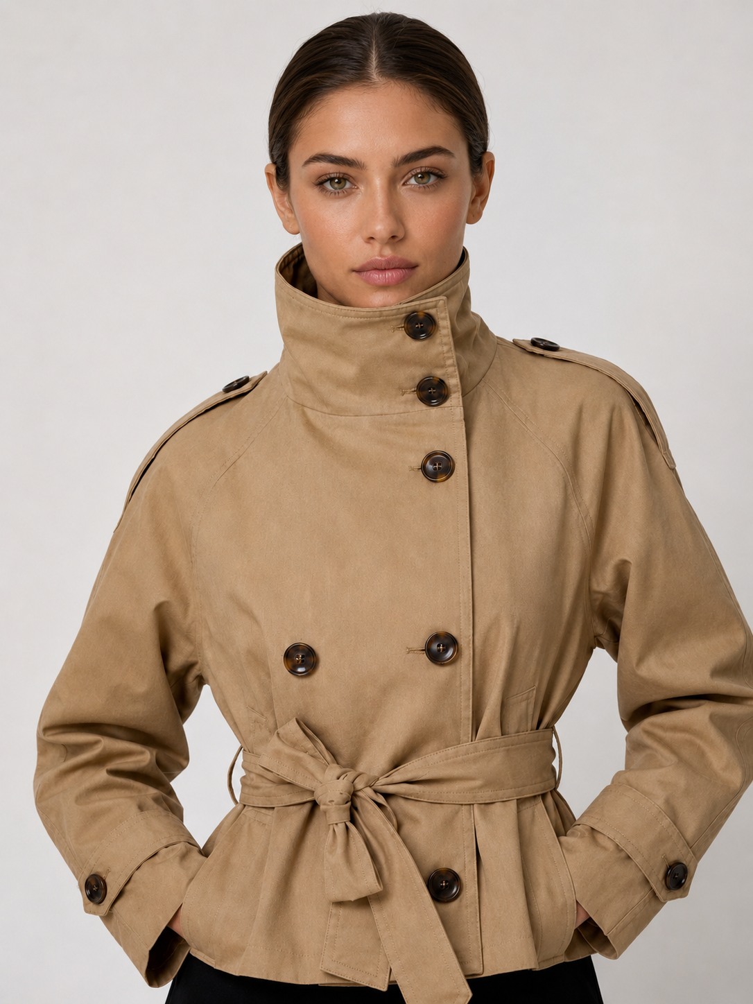 COLETTE | Trench Court à Ceinture