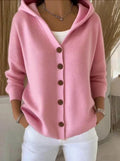 ROSETTA | Cardigan à Capuche