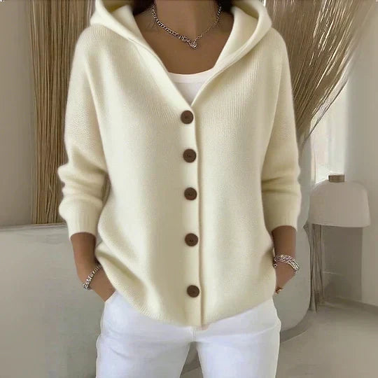 ROSETTA | Cardigan à Capuche