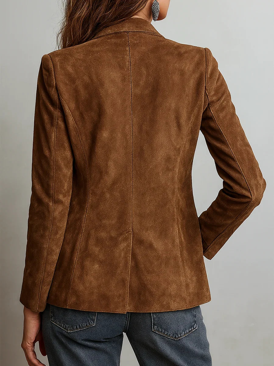 CRISTINA | Blazer Vintage Marron