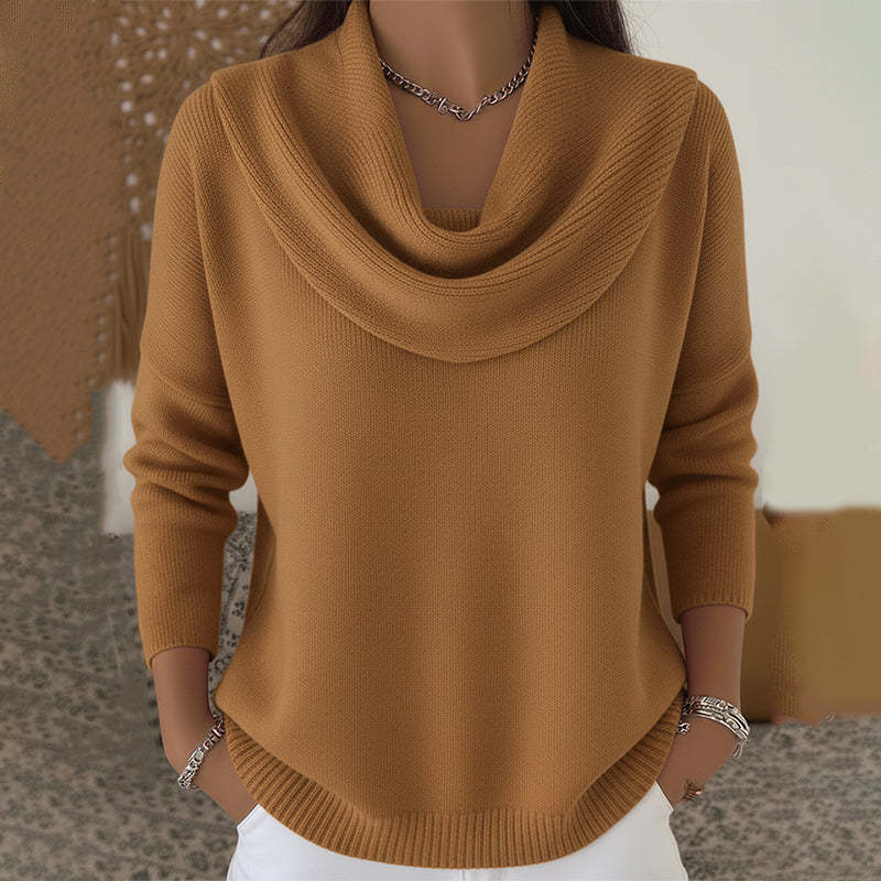 IOLE | Pull Col Drapé