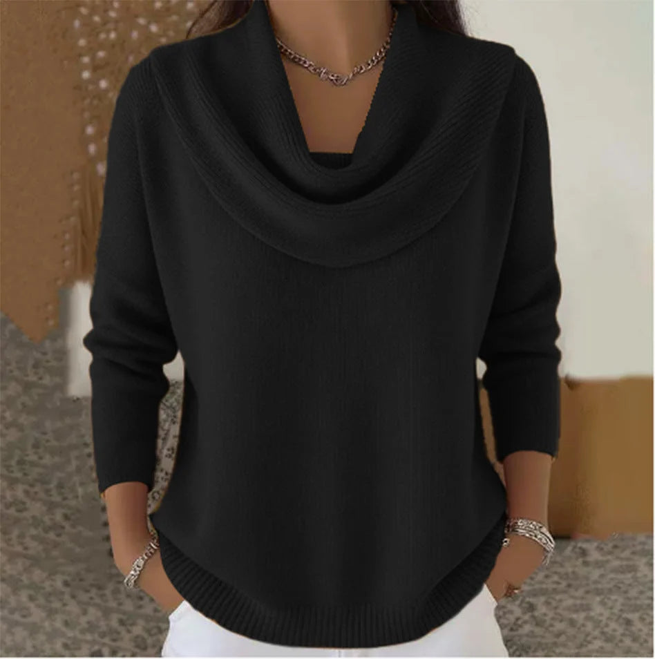 IOLE | Pull Col Drapé
