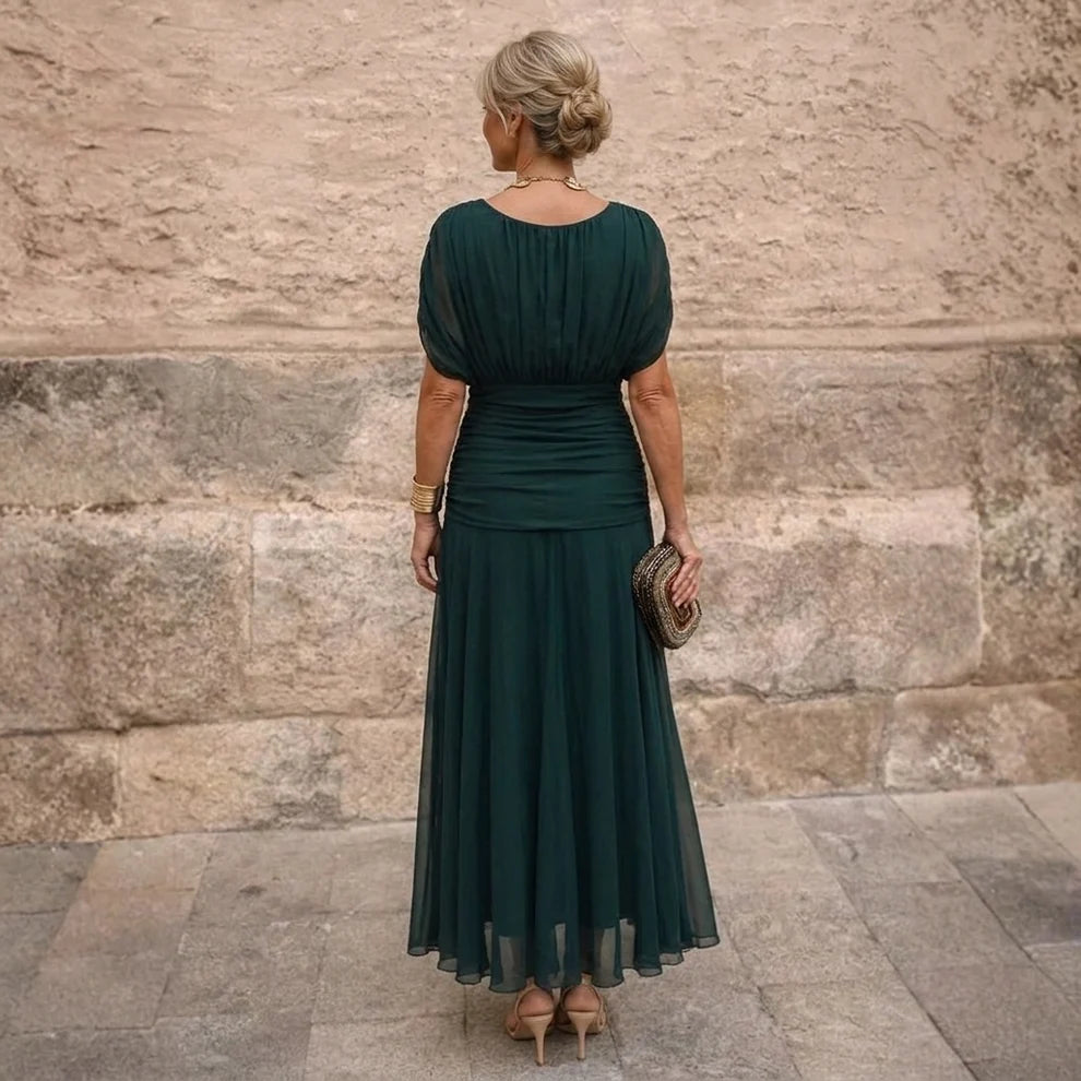 MIKAELA | Robe Longue Épaules Dénudées