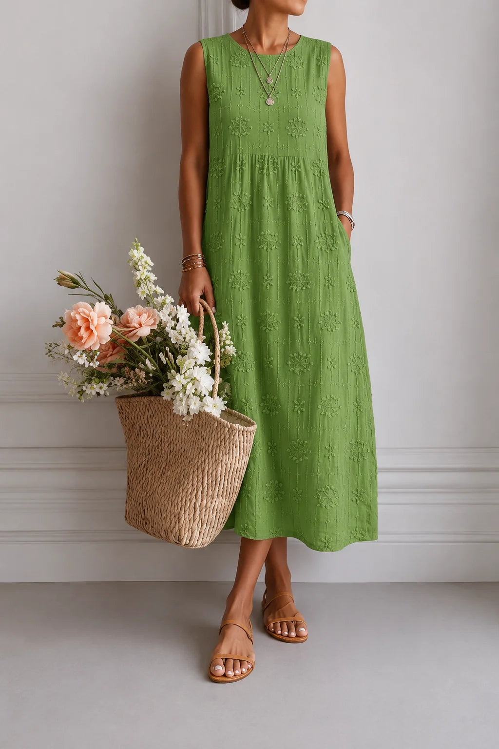 Olivia | Vestido Midi Ligero