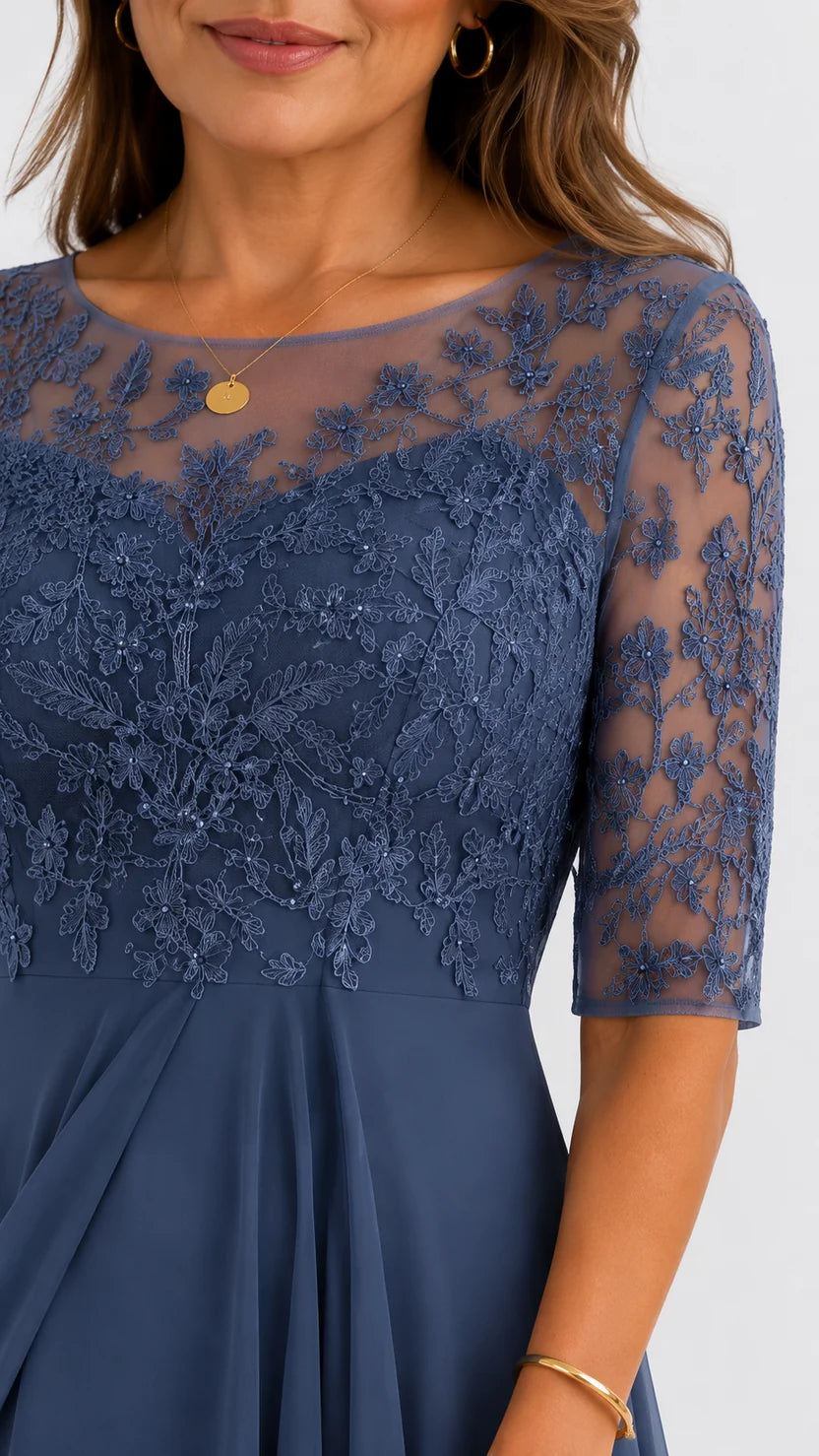 RHONDA | Robe Élégante en Dentelle