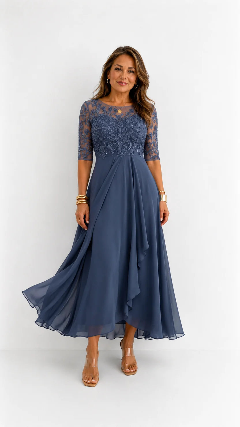 RHONDA | Robe Élégante en Dentelle